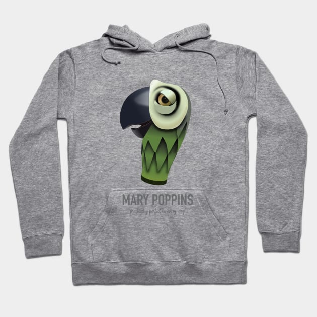 Mary Poppins - Alternative Movie Poster Hoodie by MoviePosterBoy